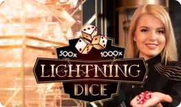 Revolution Casino offre il gioco online Lightning Dice